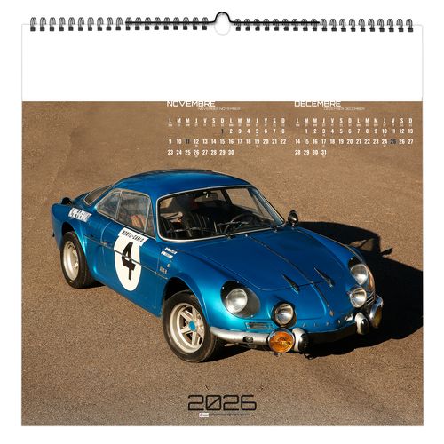 DESIGN CAR 2026 - SMALL 330 x 330 mm - MARQUAGE 1 COULEUR - RELIURE BAGUETTE thumbnail 10