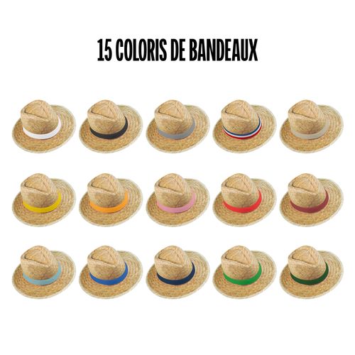 Chapeau paille PANAMA - 3