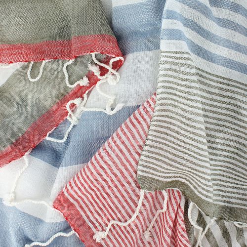 Foulard à franges WIND - 2