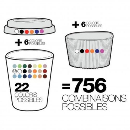 MUG cér. 280ml PARFAIT c. - 3