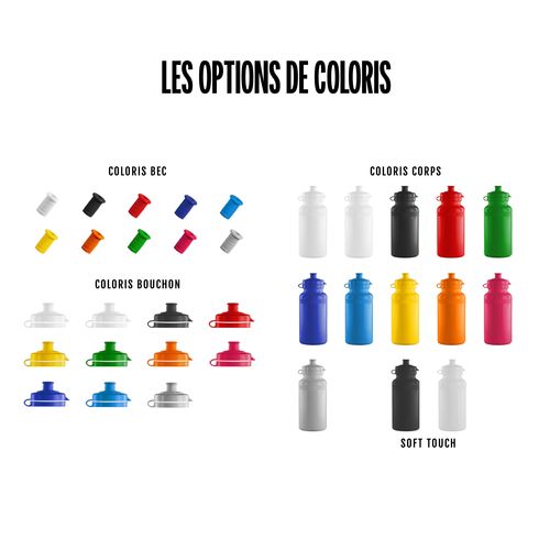 Bouteille biosourc. 500ml - 2