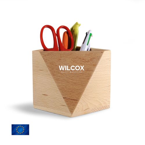 Pot crayons bois HEXAWOOD - 1