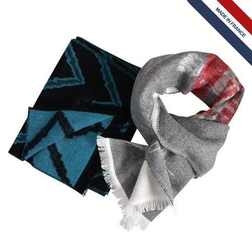 Echarpe jacquard 280g - 1