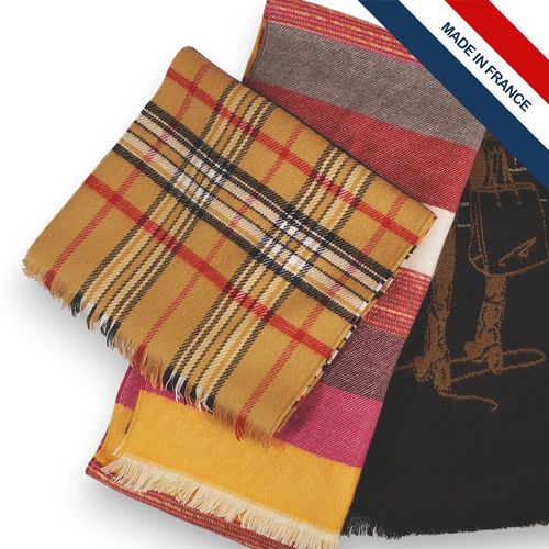 Echarpe jacquard 280g - 3