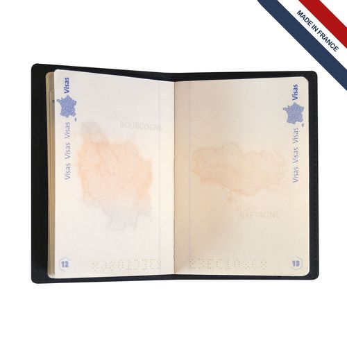 Porte-passeport cuir régé. - 3