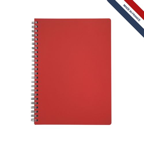 Cahier spiral cuir régé. - 5