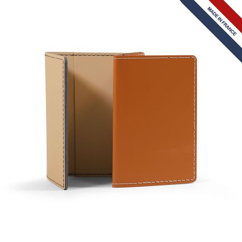 Porte-passeport cuir régé. - 2