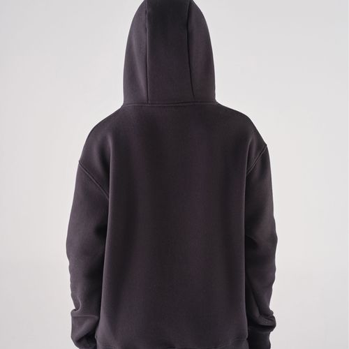 Hoody coton bio. 340g - 4