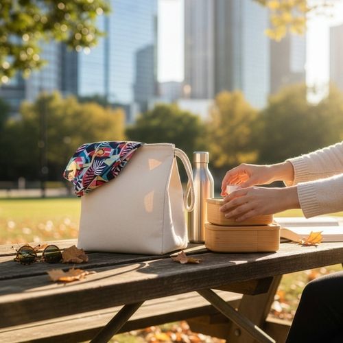 Lunchbag isotherme coton 230g - 2