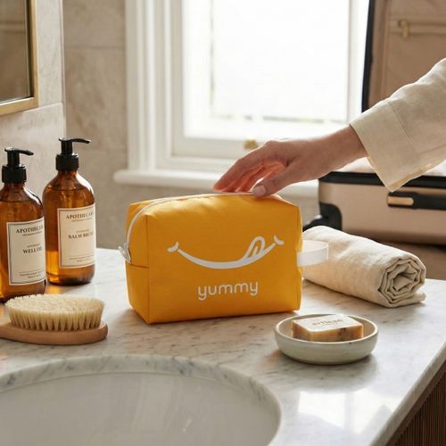 Trousse de toilette polyester recyclé 240g - 3