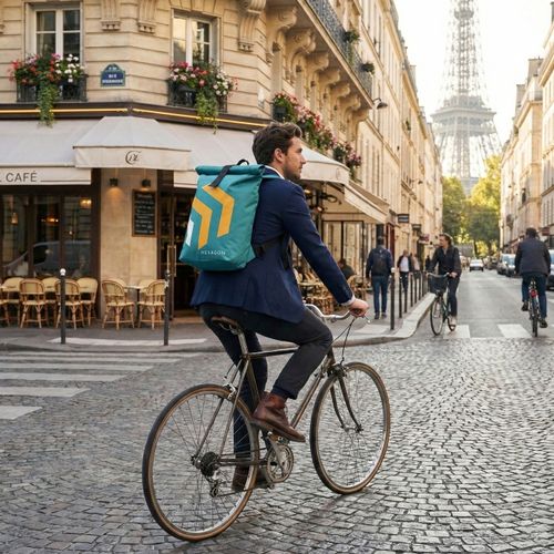 Sac à dos business polyester recyclé 240g - 4