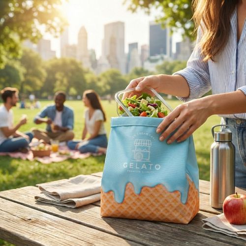Lunchbag isotherme polyester recyclé 230g - 4