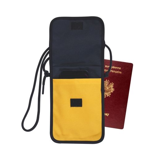 Pochette téléphone polyester recyclé 230g