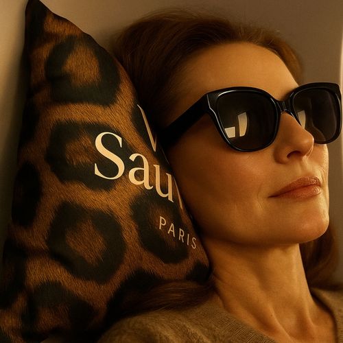 Coussin de voyage polyester recyclé 170g (toucher velours) - 4