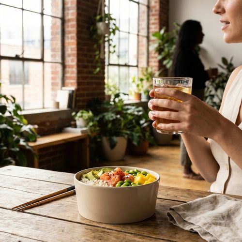 Bol céramique de couleur 700ml - SAKURA - 4