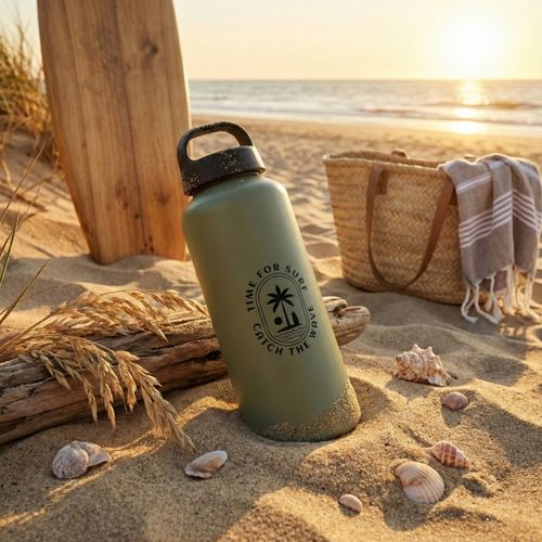 Bouteille aluminium recyclé 750ml - 3