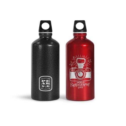 Bouteille aluminium recyclé 600ml - 1