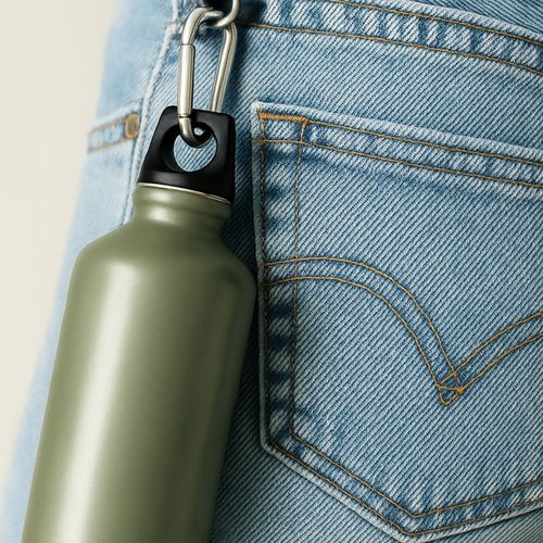 Bouteille aluminium recyclé 750ml - 3