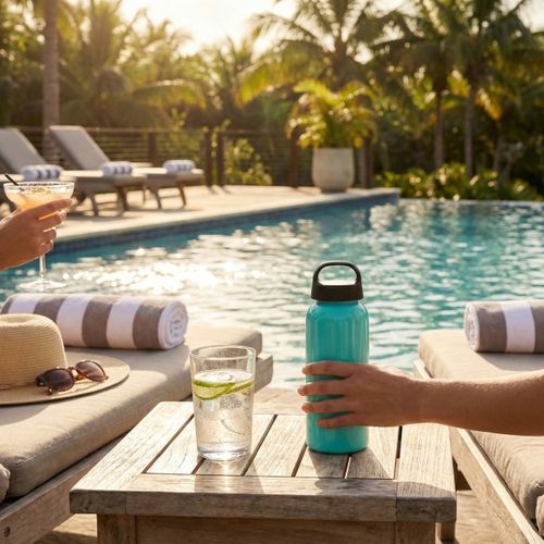 Bouteille aluminium recyclé 450ml - 3