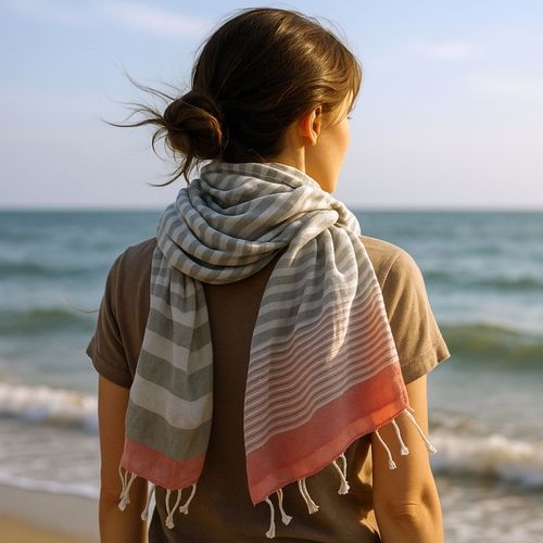 Foulard à franges WIND thumbnail 6
