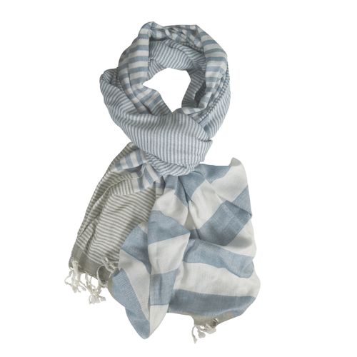 Foulard à franges WIND - 1
