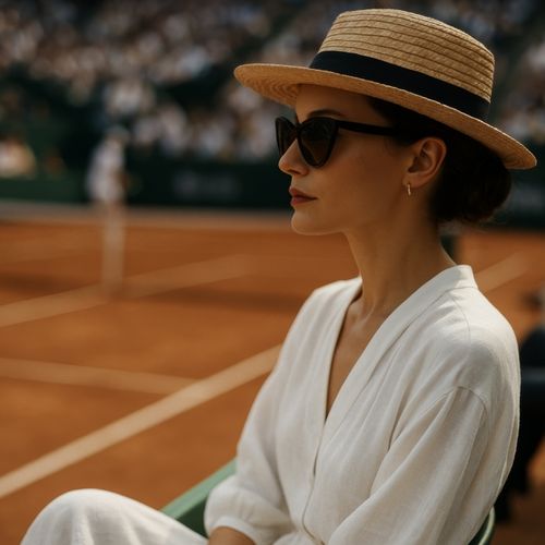 Chapeau paille dorée - CANOTIER - 2