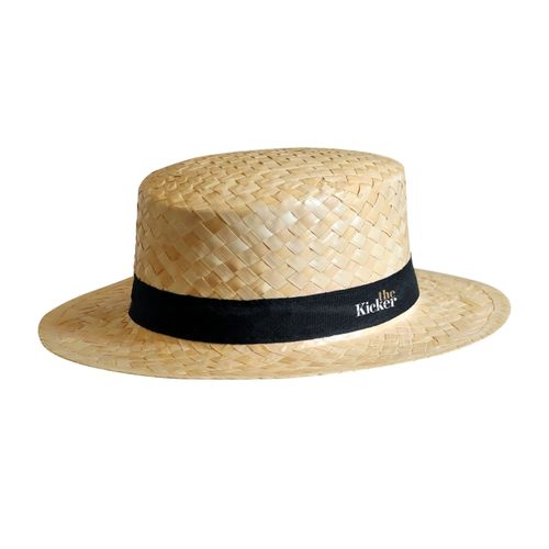 Chapeau paille blanche - CANOTIER - 2