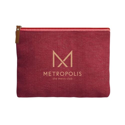 Trousse zip jute ANYDAYS - 3