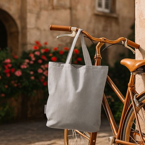 Sac shopping coton recyclé 140g REECO thumbnail 4