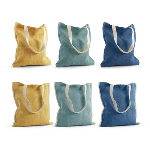 Sac shopping réversible jute lavée TOPDAY