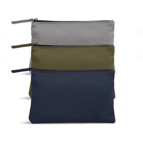 Trousse zippée polyester recyclé REWAY, RIONDET SERIPUB, EYBENS