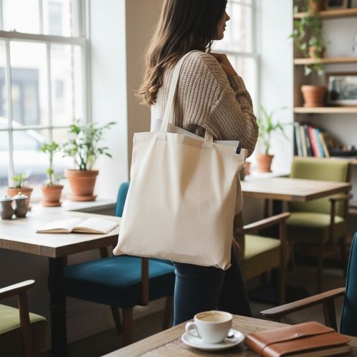 Totebag coton bio 220g BIOTOTE thumbnail 4