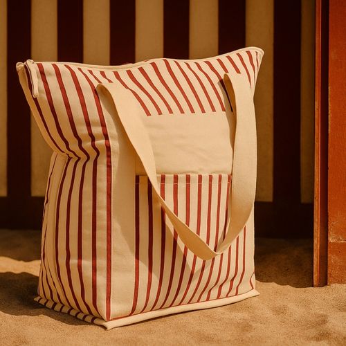 Sac isotherme coton bio BIOBEACH - 2