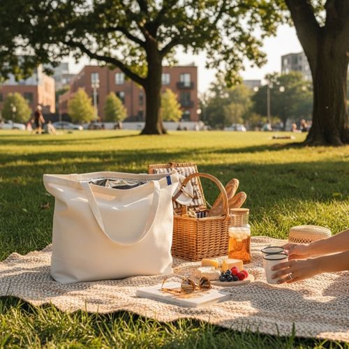 Grand sac isotherme coton 230g EUROCOOL - 5