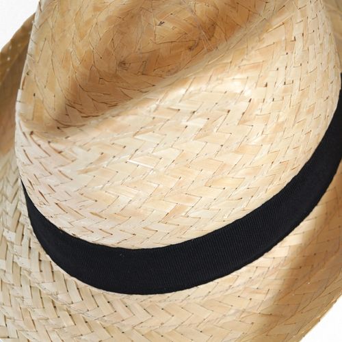Chapeau paille blanche DOULOS