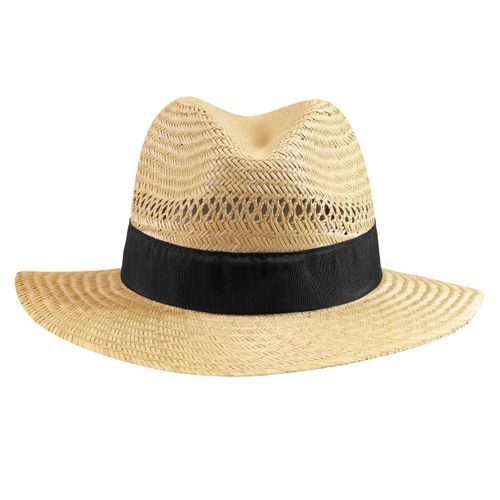 Chapeau paille dorée PANAMA thumbnail 4