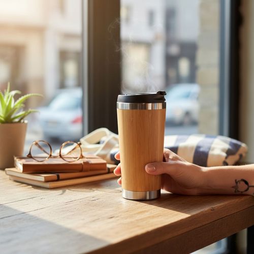 Mug isotherme 410ml WOODYOU - 5