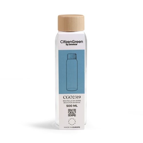Bouteille en verre 500ml AQUA - 3