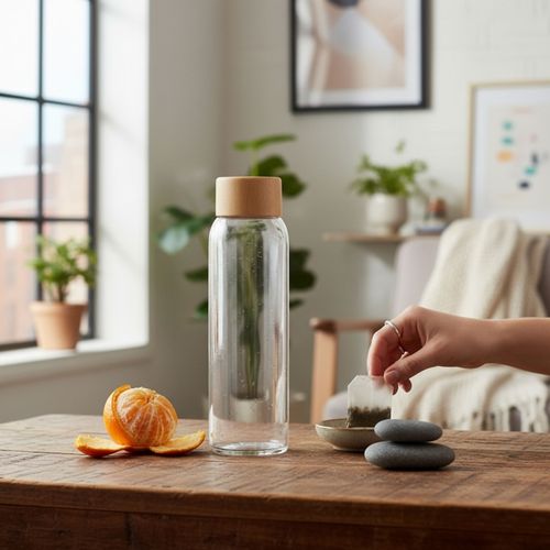 Bouteille en verre 500ml AQUA - 4