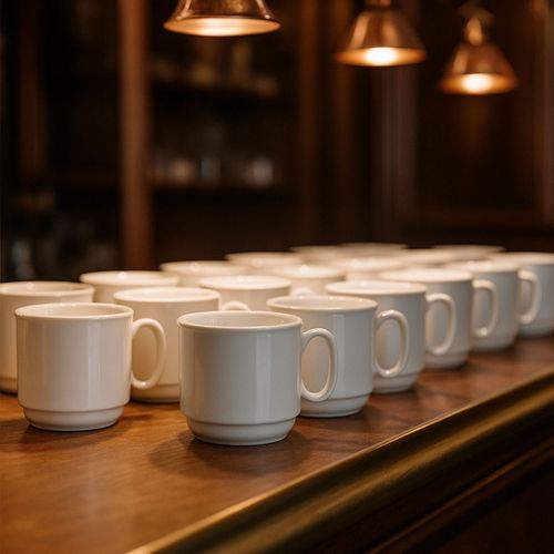 Mug 350ml porcelain ZEBUL - 3