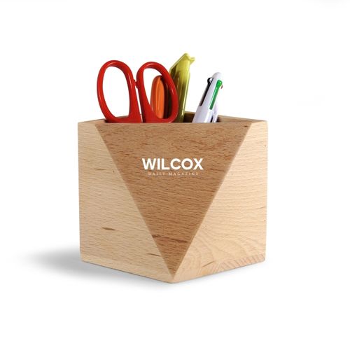 Pot crayons bois HEXAWOOD - 1