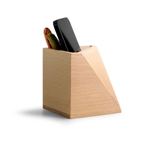 Pot crayons bois HEXAWOOD - 3