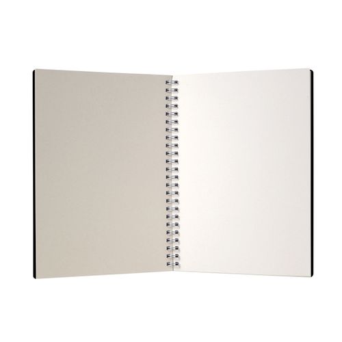 Cahier spirale cuir régénéré A5 LIBER - 2