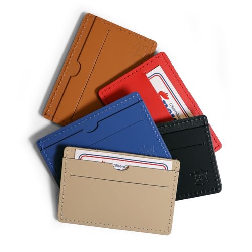 Porte-cartes cuir régénéré TINTIN - 1