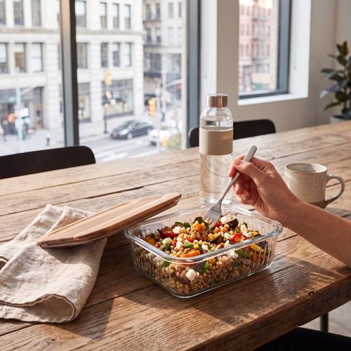 Boîte repas 1L borosilicate PURLUNCH