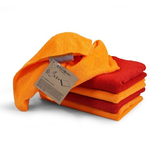 Serviette polyester recyclé 260g GYMTO, Citizen green STOCK