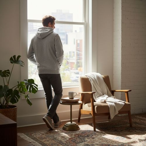 Hoodie polycoton 300g HOODIE thumbnail 4