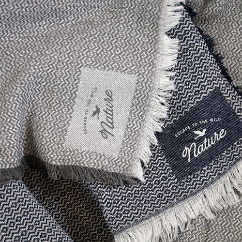 Plaid polycoton recyclés 320g REWARM - 2