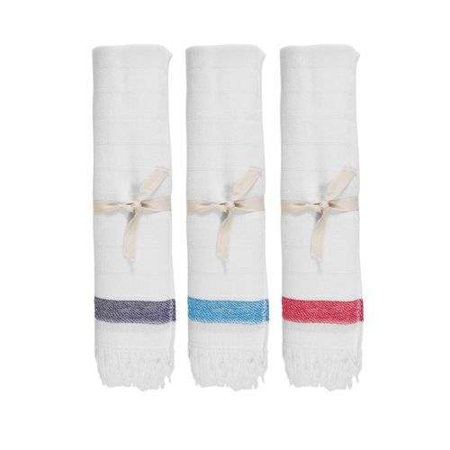Fouta coton recyclé/Seaqual 150g SEACHIC - 1