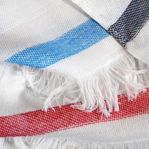 Fouta coton recyclé/Seaqual 150g SEACHIC - 3